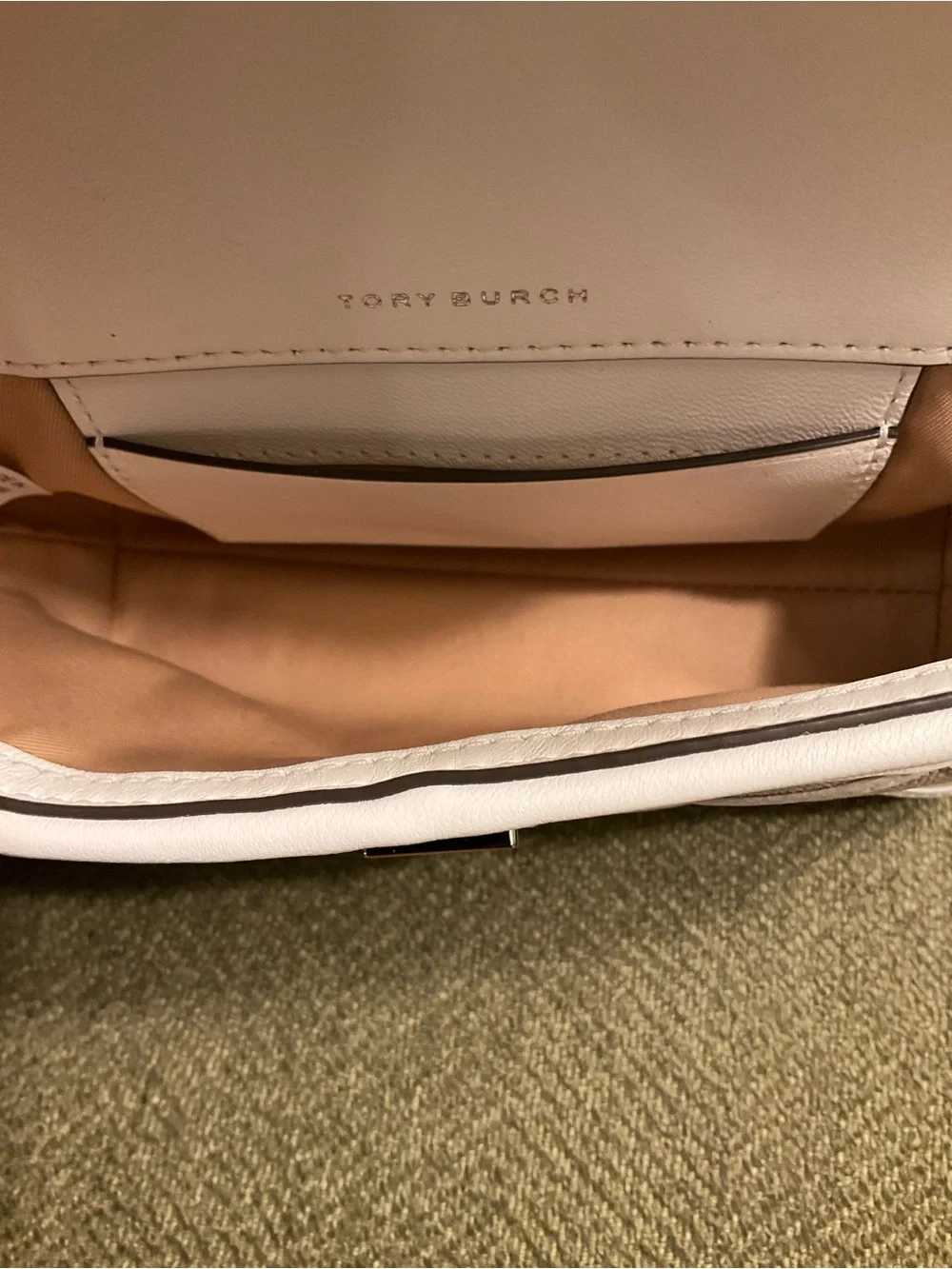 Tory Burch Mini Kira Canvas Crossbody Bag